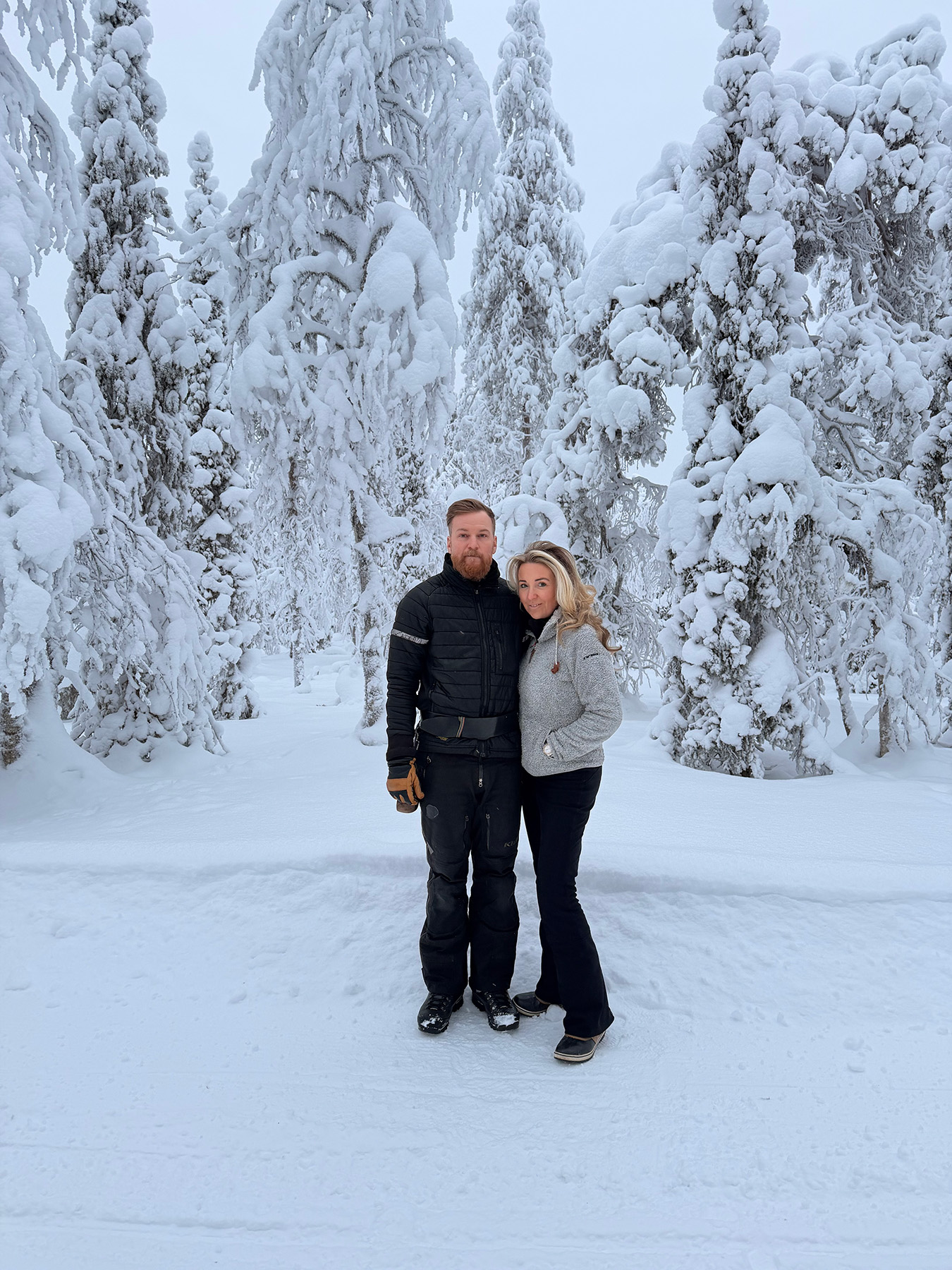 Tim en Christel in de sneeuw | Crystal Times Adventures